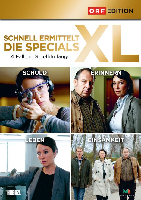 Schnell ermittelt: XL - Die Specials, 4 DVDs