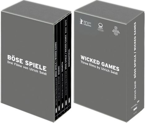 Ulrich Seidl: Böse Spiele (3 Filme), 4 DVDs