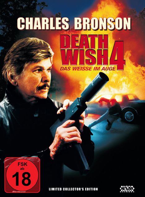 Death Wish 4 - Das Weisse im Auge (Blu-ray &amp; DVD im Mediabook), 1 Blu-ray Disc und 1 DVD