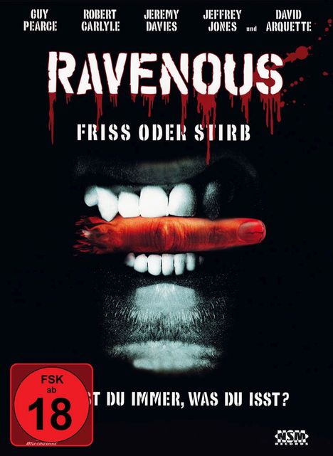 Ravenous - Friss oder stirb (Blu-ray &amp; DVD im Mediabook), 1 Blu-ray Disc und 1 DVD