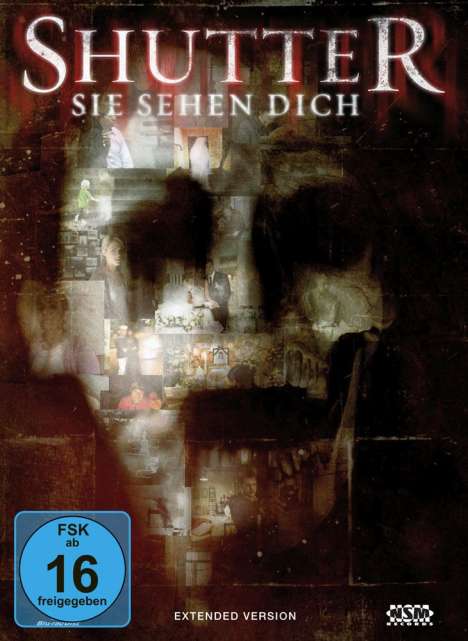 Shutter - Sie sehen dich (Blu-ray &amp; DVD im Mediabook), 1 Blu-ray Disc und 1 DVD