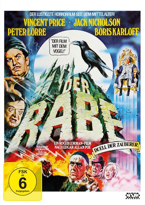 Der Rabe (1963), DVD