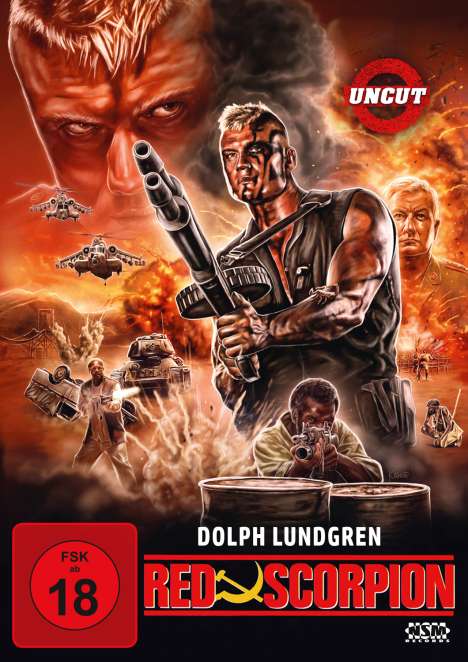Red Scorpion, DVD