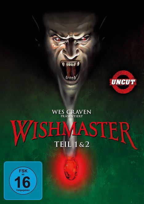 Wishmaster 1 &amp; 2, 2 DVDs