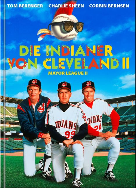 Die Indianer von Cleveland 2 (Blu-ray &amp; DVD im Mediabook), 1 Blu-ray Disc und 1 DVD