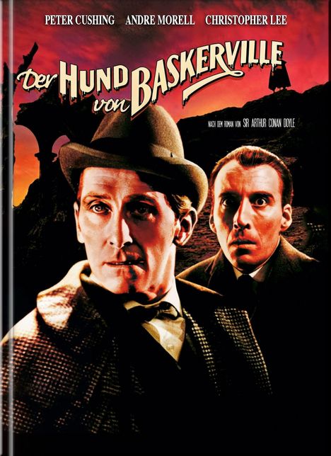 Der Hund von Baskerville (1959) (Blu-ray &amp; DVD im Mediabook), 1 Blu-ray Disc und 1 DVD