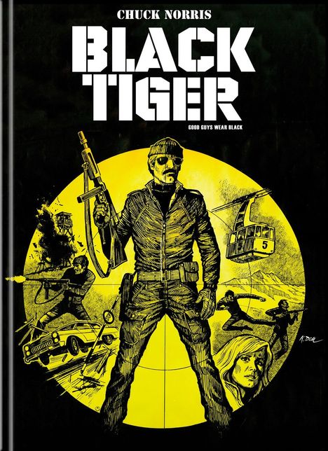 Black Tiger (Blu-ray &amp; DVD im Mediabook), 1 Blu-ray Disc und 1 DVD