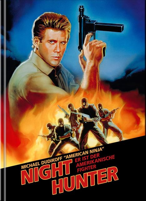 Night Hunter (Blu-ray &amp; DVD im Mediabook), 1 Blu-ray Disc und 1 DVD