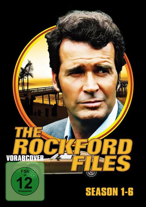 Detektiv Rockford Staffel 1-6, 28 DVDs