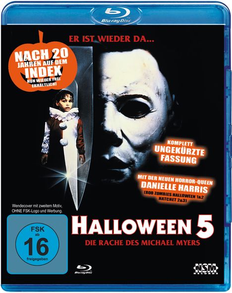 Halloween 5 (Blu-ray), Blu-ray Disc