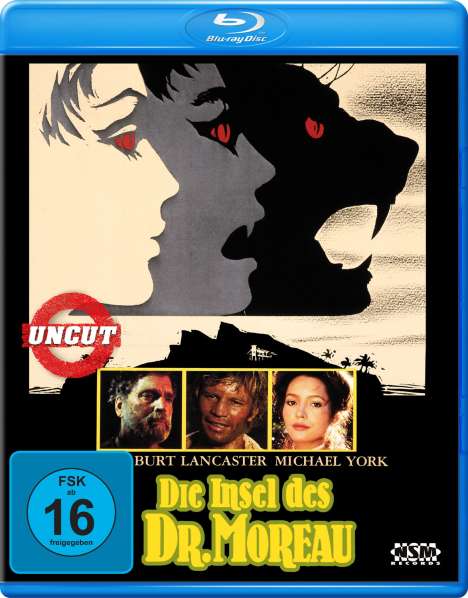 Die Insel des Dr. Moreau (Blu-ray), Blu-ray Disc