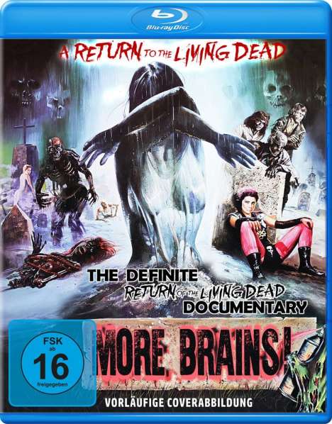 More Brains - A Return to the Living Dead (Blu-ray), Blu-ray Disc