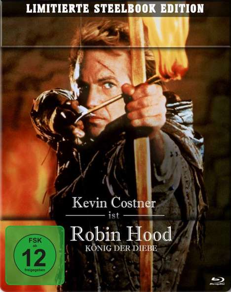Robin Hood - König der Diebe (Blu-ray im Steelbook), 2 Blu-ray Discs