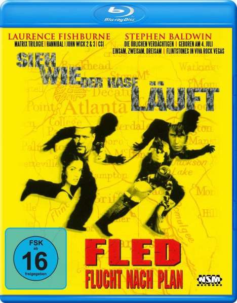Fled - Flucht nach Plan (Blu-ray), Blu-ray Disc