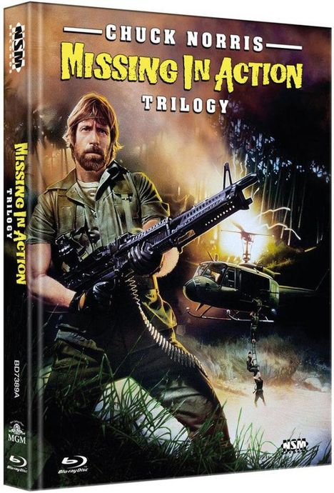 Missing in Action Trilogy (Blu-ray im Mediabook), 3 Blu-ray Discs