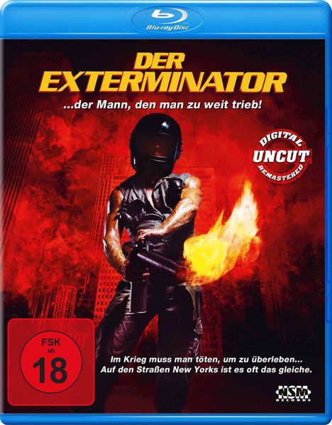 The Exterminator (Blu-ray), Blu-ray Disc