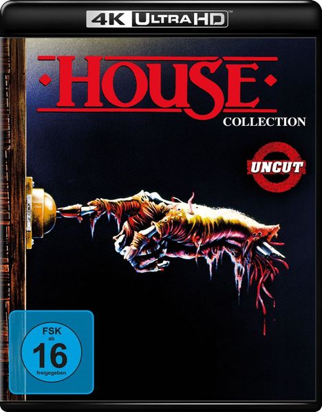 HOUSE 1-4 (Ultra HD Blu-ray), 4 Ultra HD Blu-rays