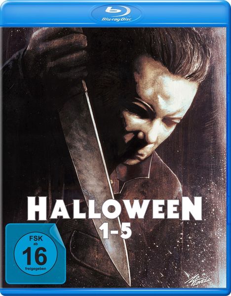 Halloween 1-5 Collection (Blu-ray), 5 Blu-ray Discs