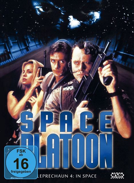 Space Platoon - Leprechaun 4: In Space (Blu-ray &amp; DVD im Mediabook), 1 Blu-ray Disc und 1 DVD