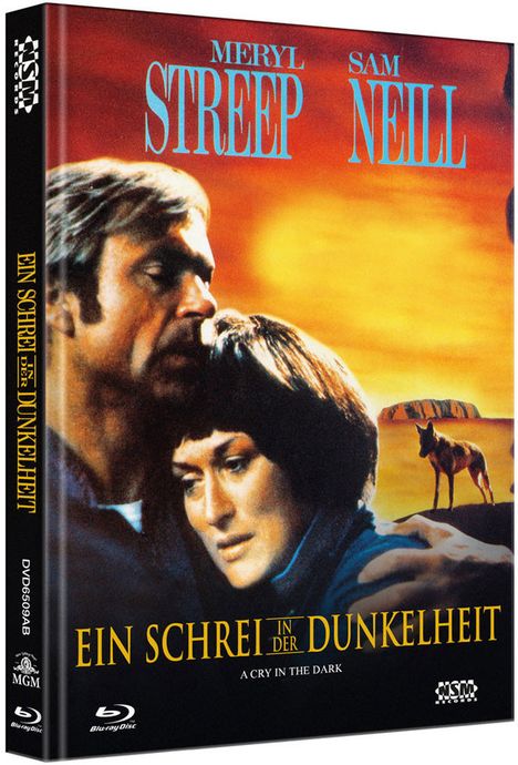 Ein Schrei in der Dunkelheit (Blu-ray &amp; DVD im Mediabook), 1 Blu-ray Disc und 1 DVD