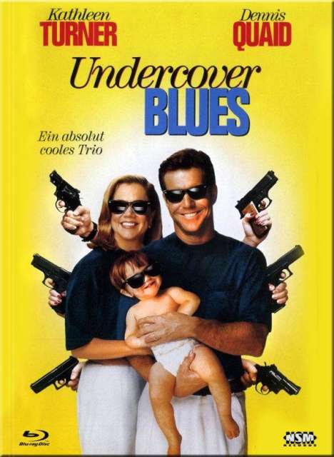 Undercover Blues (Blu-ray &amp; DVD im Mediabook), 1 Blu-ray Disc und 1 DVD