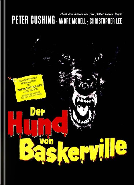 Der Hund von Baskerville (1959) (Blu-ray &amp; DVD im Mediabook), 1 Blu-ray Disc und 1 DVD