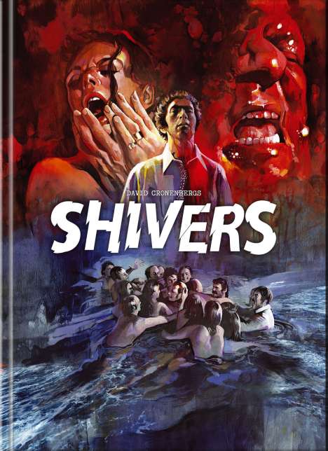 Shivers (Ultra HD Blu-ray &amp; Blu-ray im Mediabook), 1 Ultra HD Blu-ray und 1 Blu-ray Disc