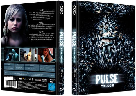 Pulse Trilogie (Blu-ray im Mediabook), 3 Blu-ray Discs
