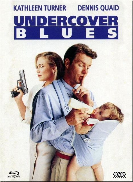 Undercover Blues (Blu-ray &amp; DVD im Mediabook), 1 Blu-ray Disc und 1 DVD