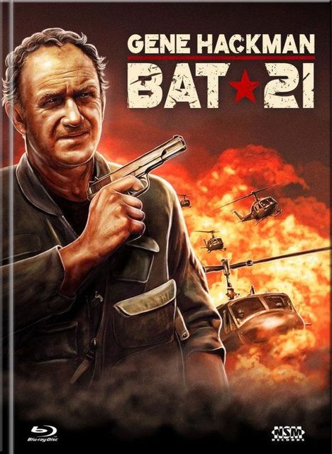 BAT 21 - Mitten im Feuer (Blu-ray &amp; DVD im Mediabook), 1 Blu-ray Disc und 1 DVD