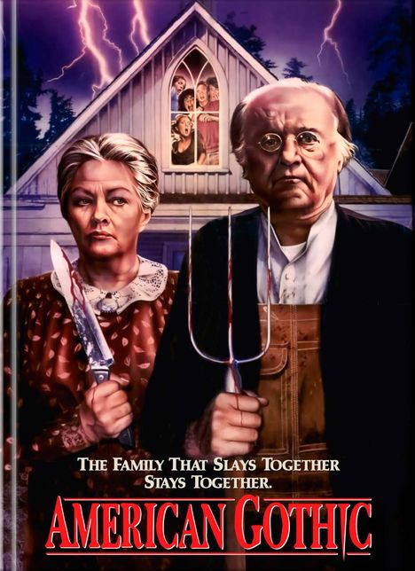 American Gothic (Blu-ray &amp; DVD im Mediabook), 1 Blu-ray Disc und 1 DVD