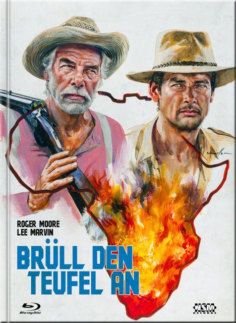 Brüll den Teufel an (Blu-ray &amp; DVD im Mediabook), 1 Blu-ray Disc und 1 DVD