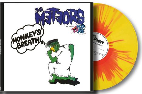 The Meteors: Monkeys Breath (Sunburst Yellow/Red Vinyl), LP