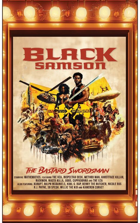 Wu-Tang X Mathematics: Black Samson - The Bastard Swordsman (From The Wu-Tang The Saga Continues Collection), MC