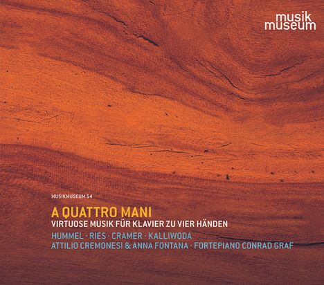Attilio Cremonesi &amp; Anna Fontana - A Quattro Mani, CD