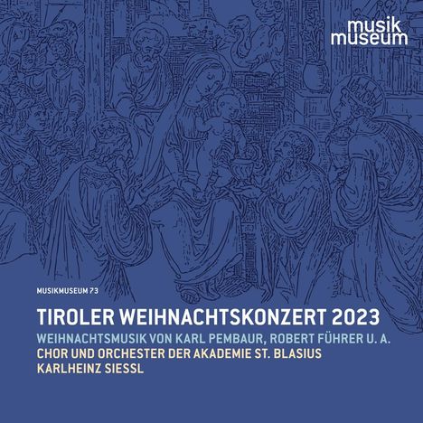 Tiroler Weihnachtskonzert 2023, CD