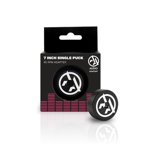 7 Inch Single Puck / 45 RPM Adapter 38mm (Slim), Zubehör