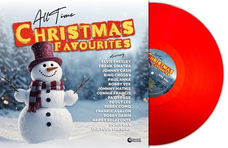 All Time Christmas Favourites (180g) (Red Vinyl), LP