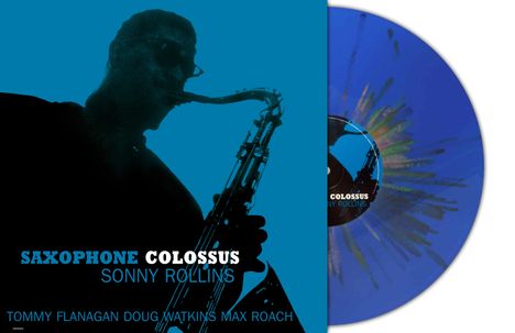 Sonny Rollins (geb. 1930): Saxophone Colossus (180g) (Blue Multicolored Splatter Vinyl), LP