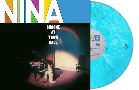 Nina Simone (1933-2003): At Town Hall (180g) (Sky Blue Marble Vinyl), LP