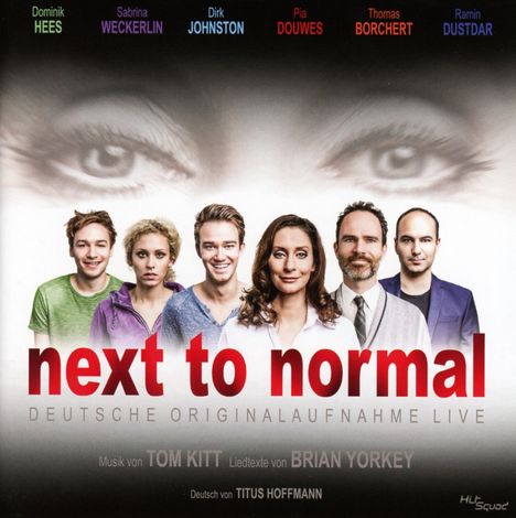 Musical: Next To Normal (Deutsche Originalaufnahme Live 2013), 2 CDs