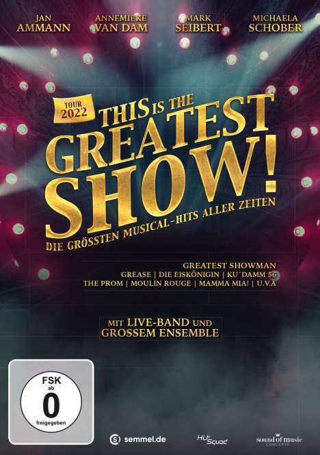 This Is The Greatest Show - Tour 2022, DVD