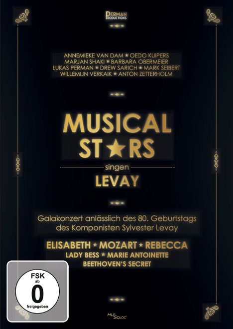 Annemieke Van Dam: Musicalstars singen Levay, DVD