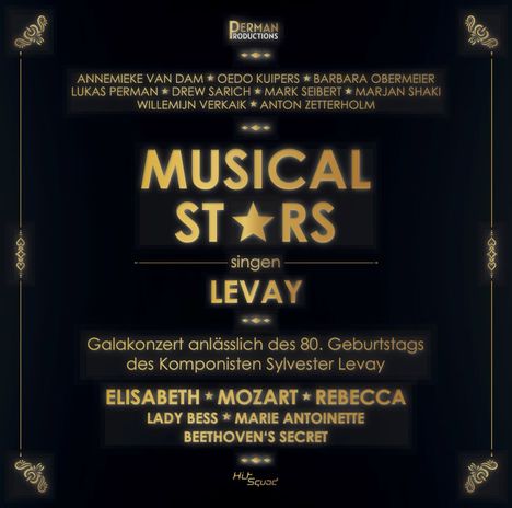 Annemieke Van Dam: Musicalstars singen Levay, 2 CDs
