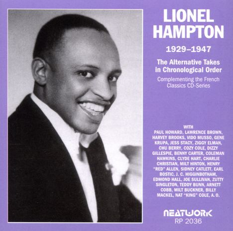 Lionel Hampton (1908-2002): 1929 - 1947: The Alternative Takes, CD