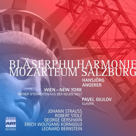 Bläserphilharmonie Mozarteum Salzburg - Wien - New York, 2 CDs