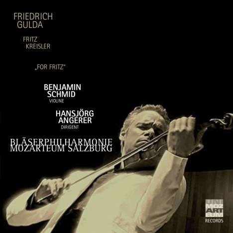 Friedrich Gulda (1930-2000): Konzert für Cello &amp; Blasorchester (Fassung für Violine &amp; Blasorchester), CD