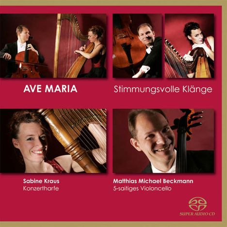 Musik für Cello &amp; Harfe - "Ave Maria", Super Audio CD