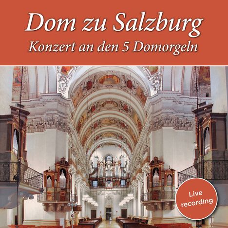 Gerhard Zukriegel - Dom zu Salzburg, CD