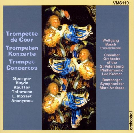 Wolfgang Basch spielt Trompetenkonzerte, CD